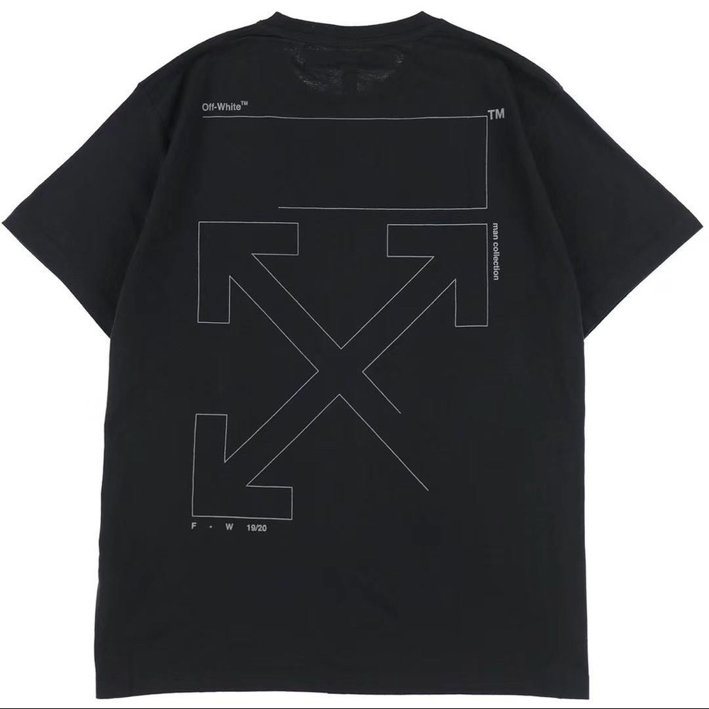 OFF-WHITE tee unfinished